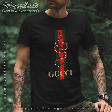 gucci mens v neck white logo tshirt|Gucci polo shirt snake collar.